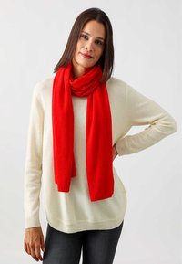 Zwillingsherz CLASSIC KURZ - Halsduk - rot