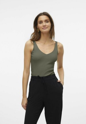 Vero Moda VMGLORY SL GA NOOS - Blouse - khaki