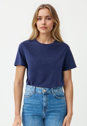 T-shirt basic - bitter blue