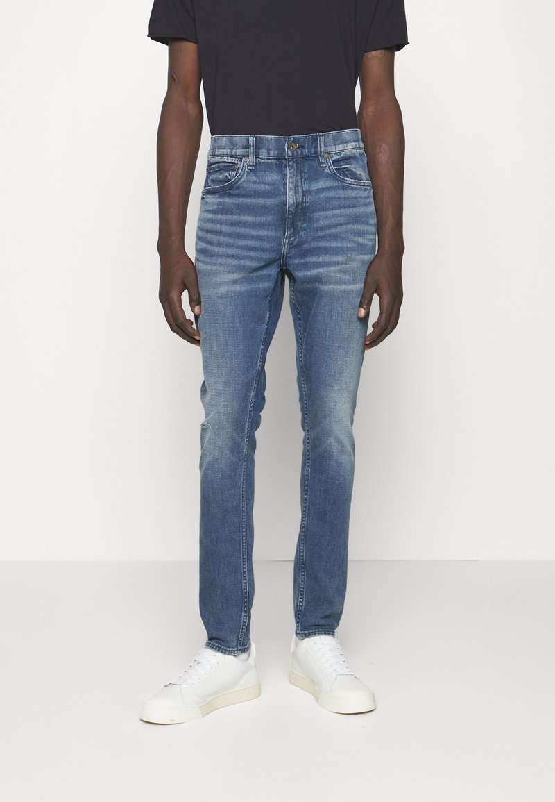 Cipo & Baxx Jeans Da Uomo Slim Fit Stretch Denim Pantaloni 807 Blu 36w X 32l 123086895 - Foto 3