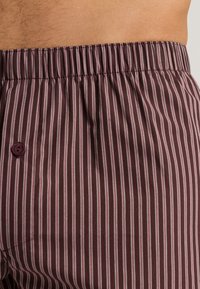 Hanro FANCY - Caleçon - dark wine stripe