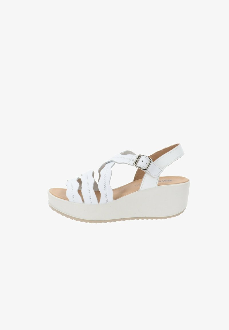 IGI&CO Sandali con plateau - bianco