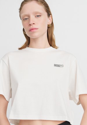 RELAXED TEE - Basic póló - warm white
