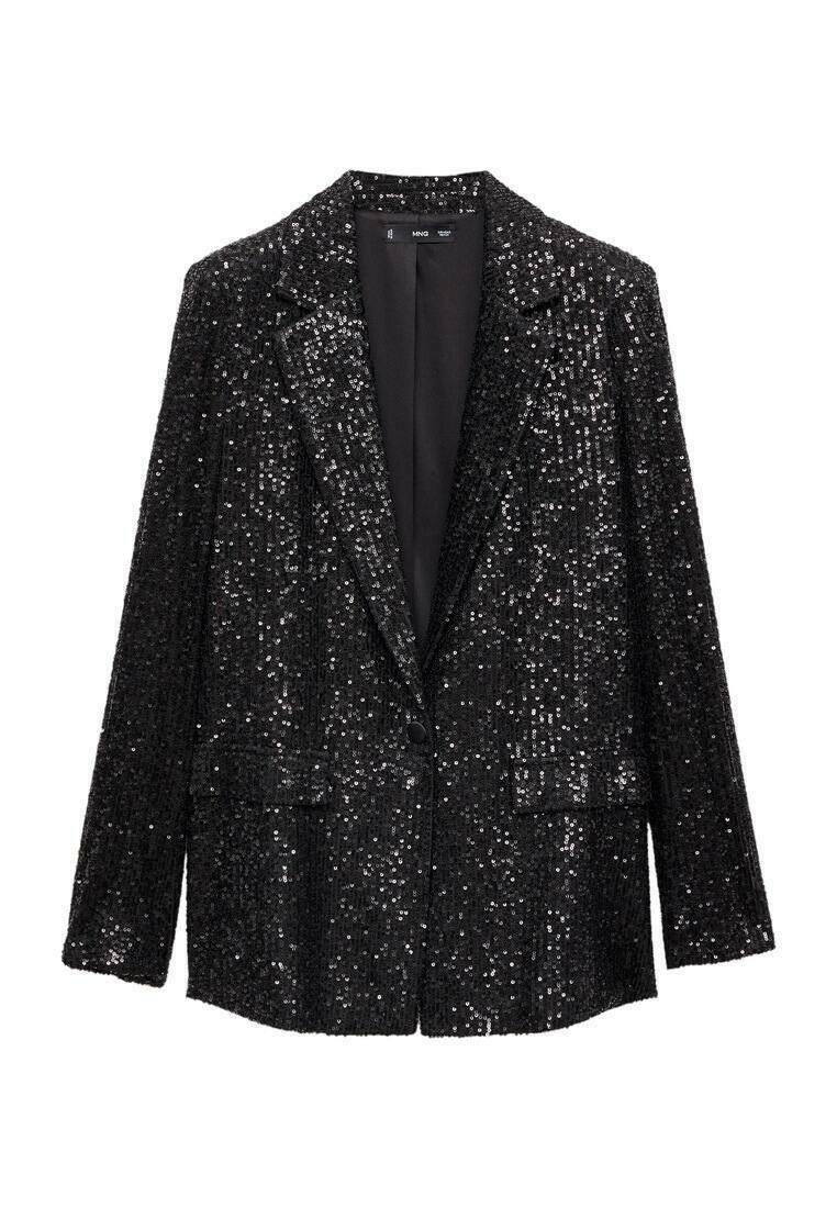Mango Blazer zwart
