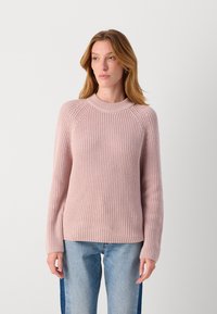 Marc O'Polo RAGLAN LONGSLEEVE ROUND NECK - Pulover - dusty rose