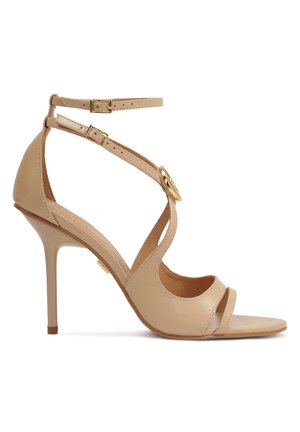 MEGAN - Aukštakulniai sandalai - beige