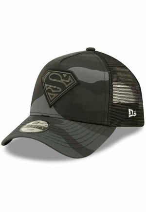 TRUCKER    SUPERMAN - Cap - dark camo