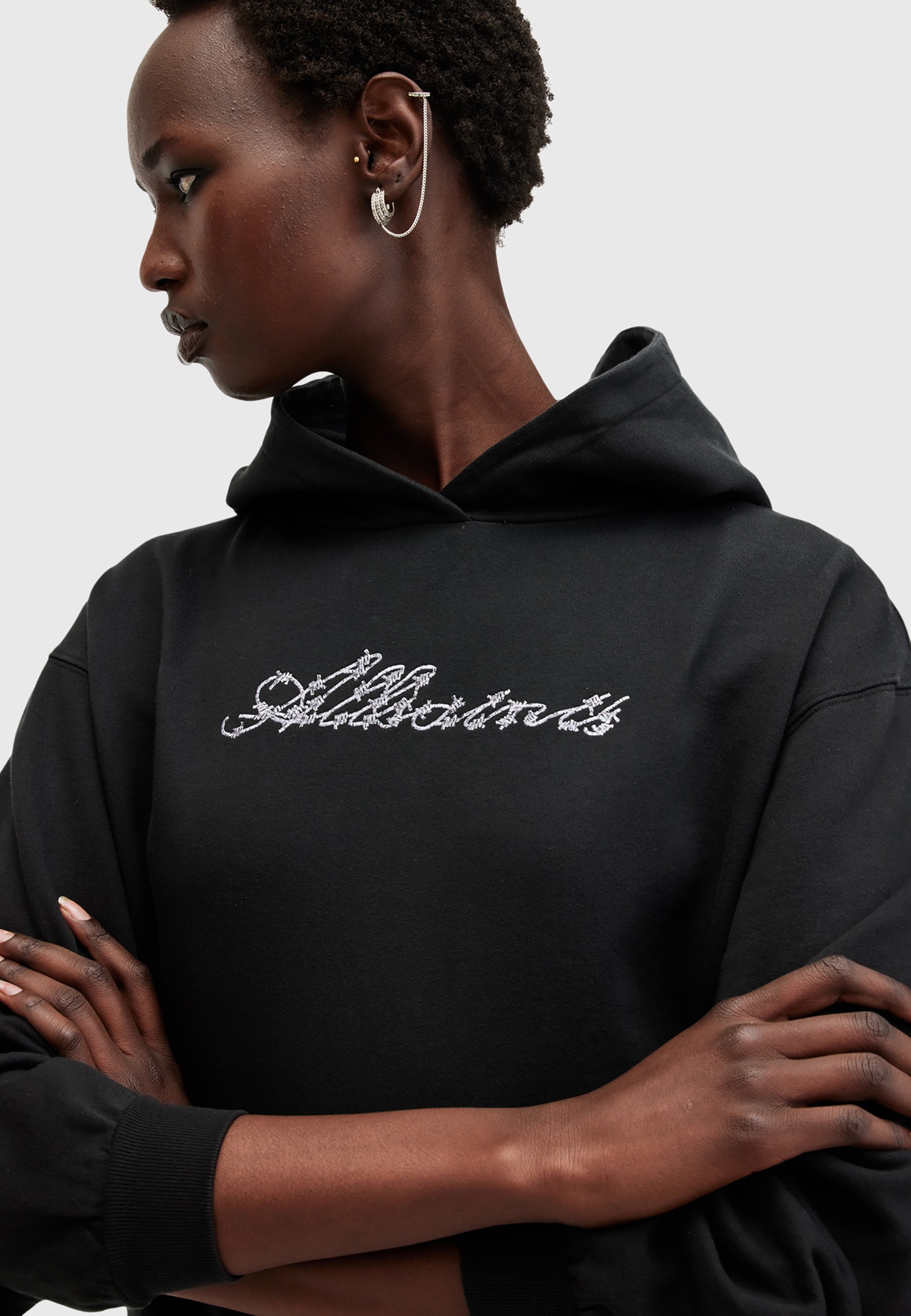 AllSaints UNITY PIPPA - Hoodie - black - Zalando