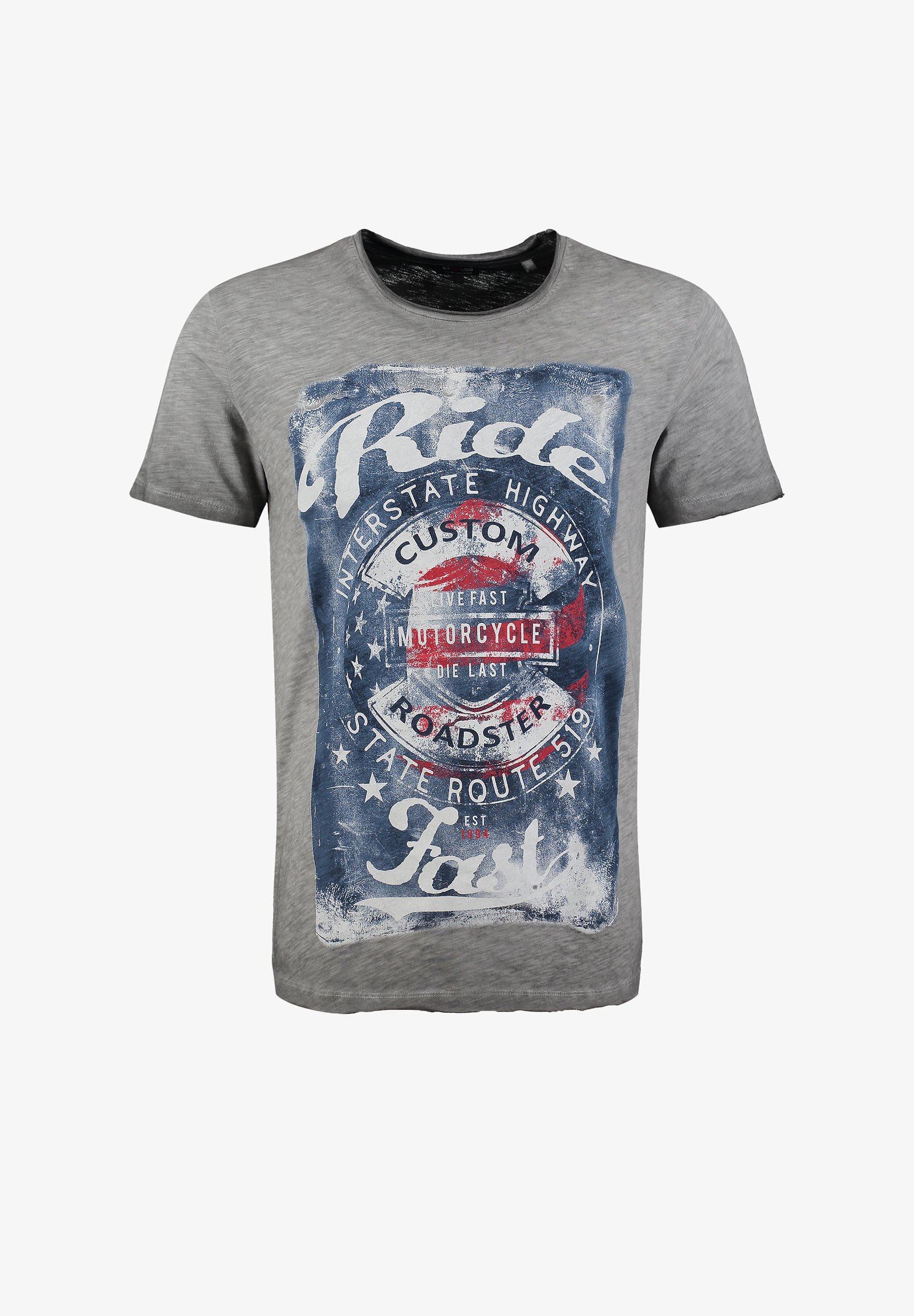 Ss Techno Hema T Shirt Heren Printed Tshirts Key Largo Shirt Heren Key Largo MT FAST ROUND T