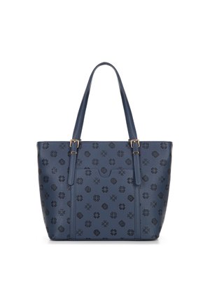 EMBOSSED SHOPPER - Handtas - dark blue