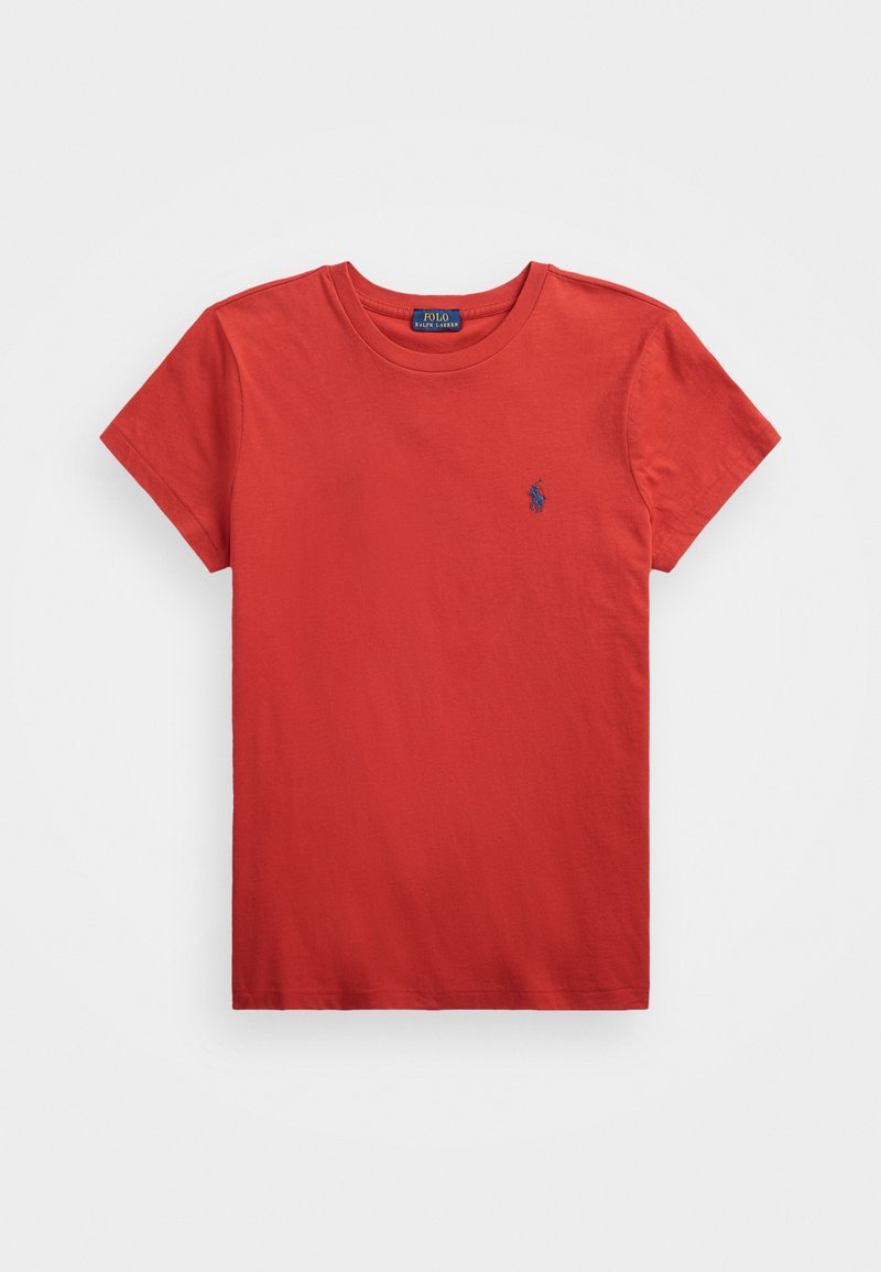 Polo Ralph Lauren COTTON JERSEY CREWNECK T-SHIRT - Paprasti marškinėliai - faded red
