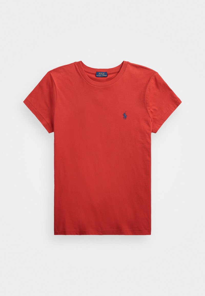 Polo Ralph Lauren - COTTON JERSEY CREWNECK T-SHIRT - Navadna majica - faded red, Povečajte