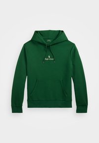 LOGO DOUBLE-KNIT HOODIE - Sudadera - vintage pine