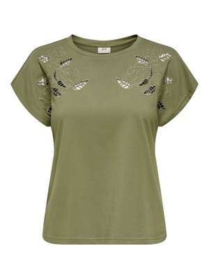 JDY JDYROSE O NECK - Camiseta estampada - mermaid