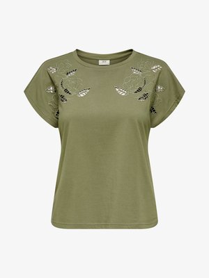 JDY JDYROSE O NECK - Camiseta estampada - mermaid