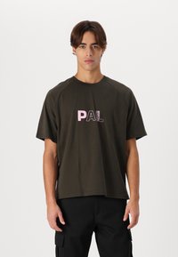 Pal Sporting Goods COWBOY CAMPING UNISEX - Tričko s potlačou - deep brown