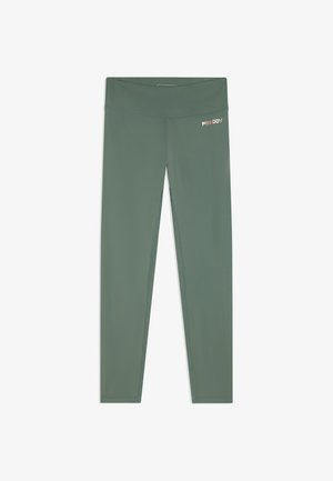 Freddy, LEGGINGS 7/8 VITA ALTA IN TESSUTO TECNICO QUICK DRY - Leggings - light green