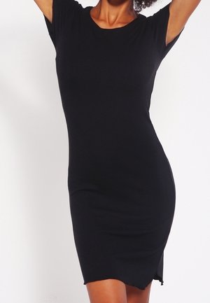 Vestito di maglina - black