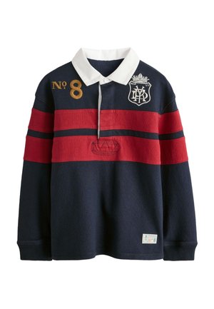 Superdry & Co REGULAR FIT - RUGBY POLO SHIRT UNISEX - Poloshirts - red navy