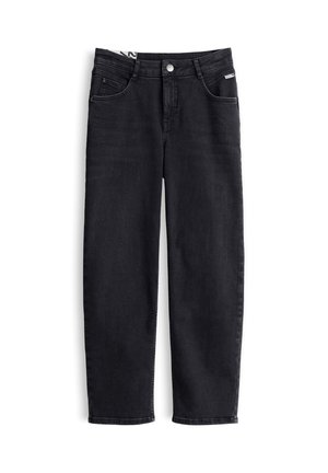 OPUS, MID RISE STRAIGHT FIT - Straight leg jeans - dark grey