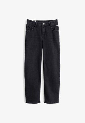 OPUS, MID RISE STRAIGHT FIT - Straight leg jeans - dark grey