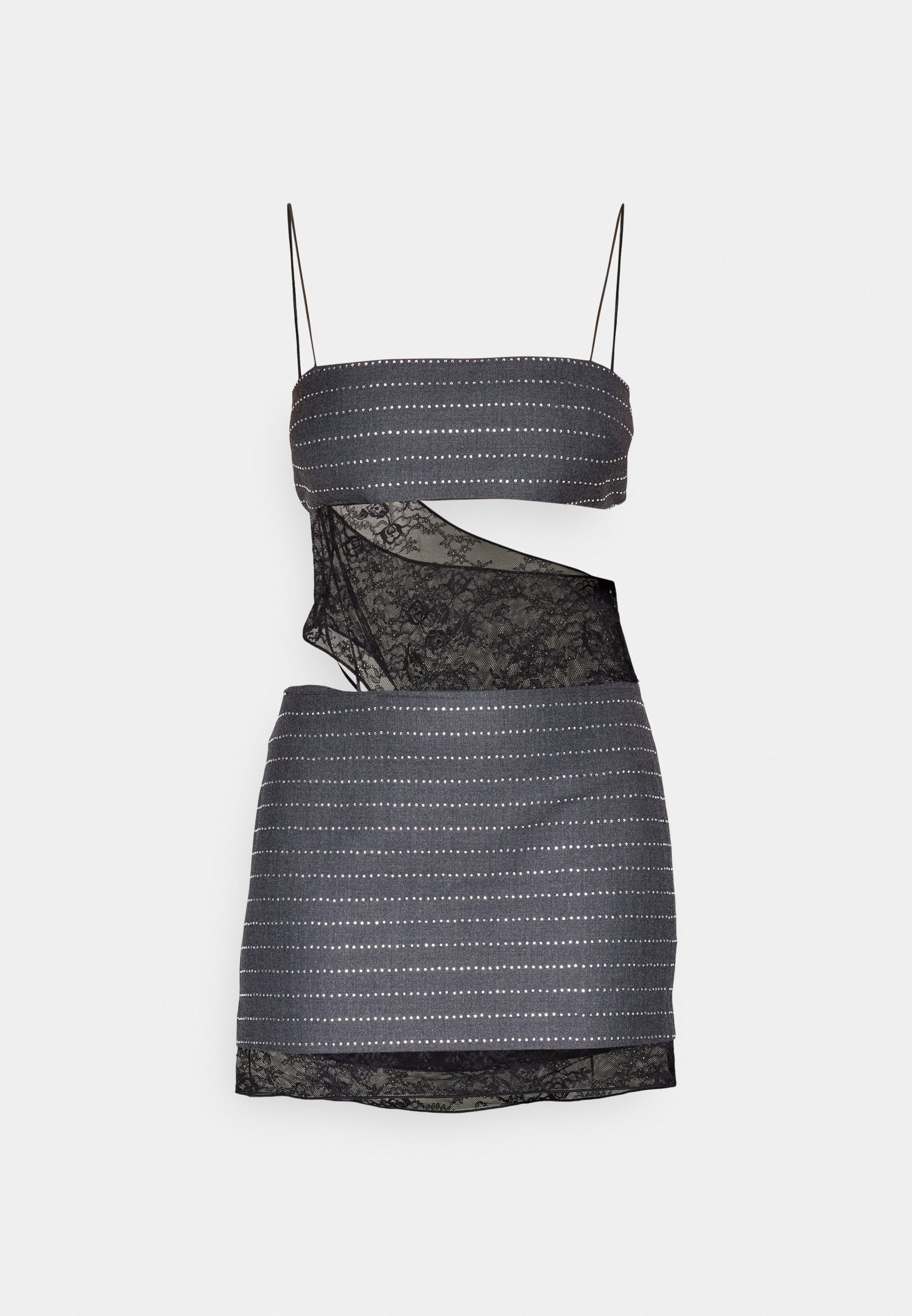 【関税込み】BEC + BRIDGE グレー Interstellar ミニドレス Bec + Bridge INTERSTELLAR MINI DRESS - Cocktail dress