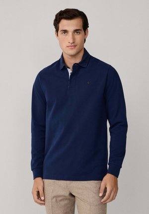 Hackett London POLO PLKT TRIM RUGBY - Poloshirt - ink blue