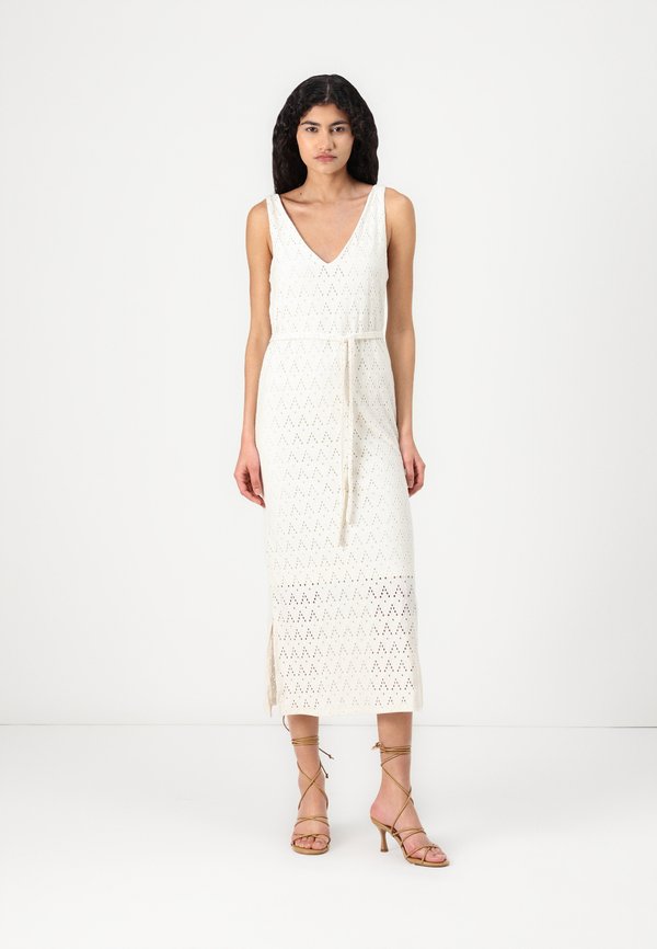 VIAMALINA V NECK MIDI DRESS - Day dress - birch