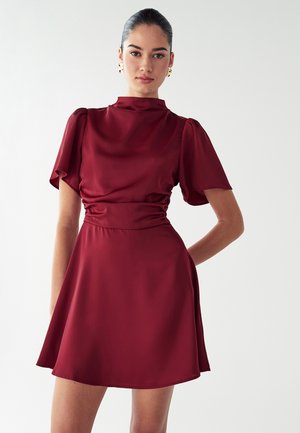 SARAY - Denné šaty - burgundy