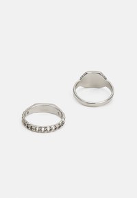 River Island SUM SUN BURST SET - Anel - silver-coloured