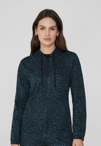 Tezenis Mikina na zip - animal-print  y blu stampa animalier