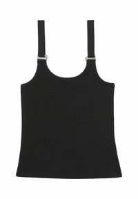 Reiss REGULAR FIT - ISABELLA STRETCH-D-RING STRAP  - Topp - black