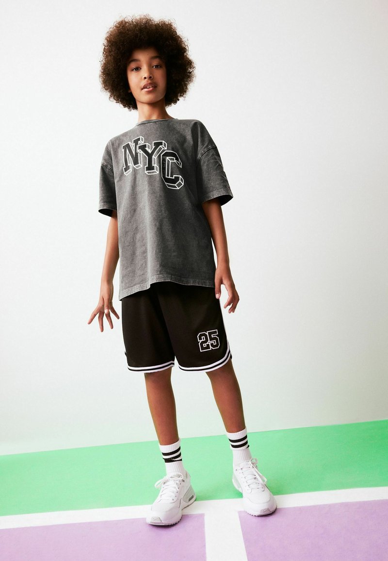 Next RELAXED FIT SHORT SLEEVE GRAPHIC STANDARD - T-Shirt print - grey