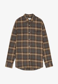 Niet geselecteerd, brown check