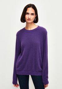 adL - Strickpullover - purple Thumbnail-Bild 1