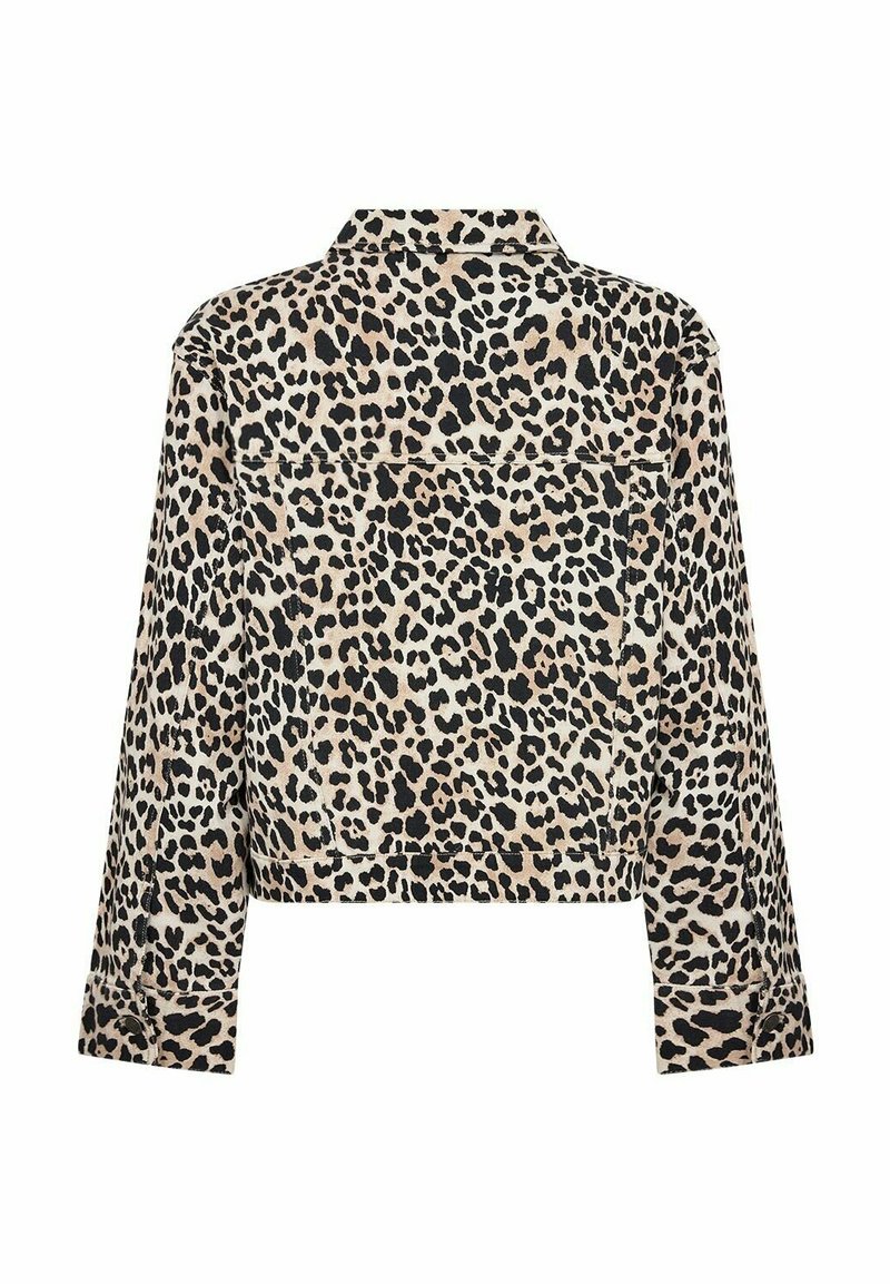 Leopard Print Jeans Jacke H Und M H&M Skinny-Jeans Mit Leo-Print D