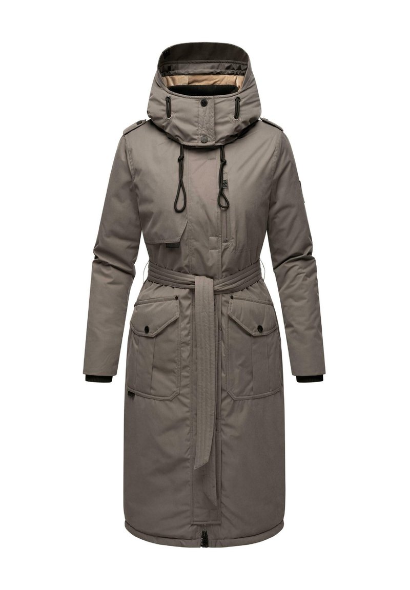 Navahoo Josinaa Parka Leggero Da Donna Con Cappuccio, Grigio, Taglia S - Mezza Stagione - 2