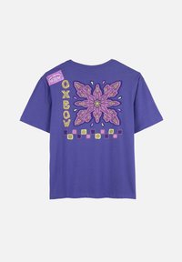 TEAUMER - T-shirt imprimé - outremer