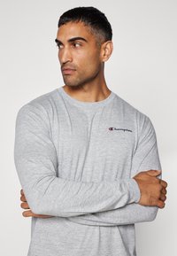 Champion ICONS CREWNECK LONG SLEEVE - Langarmshirt - grey