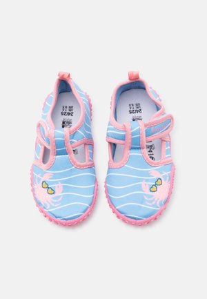 Playshoes AQUA SCHUH KREBS - Tossud - blau/pink