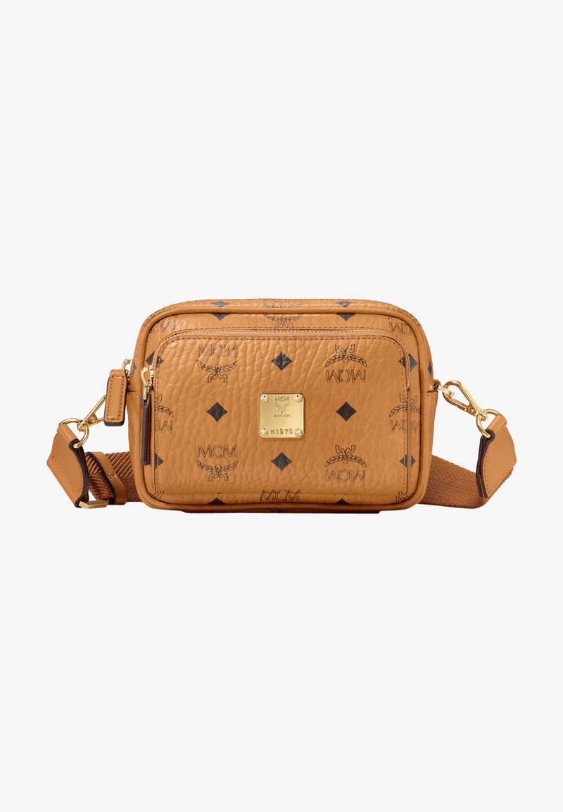 MCM VISETOS - Schoudertas - cognac
