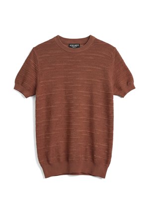 Antony Morato Camiseta básica - burnt orange denim