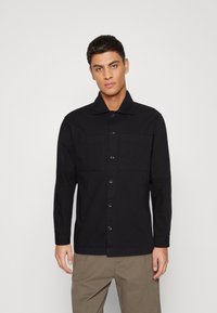 Jack & Jones PREMIUM JPRPETE SPRING OVERSHIRT - Light jacket - black