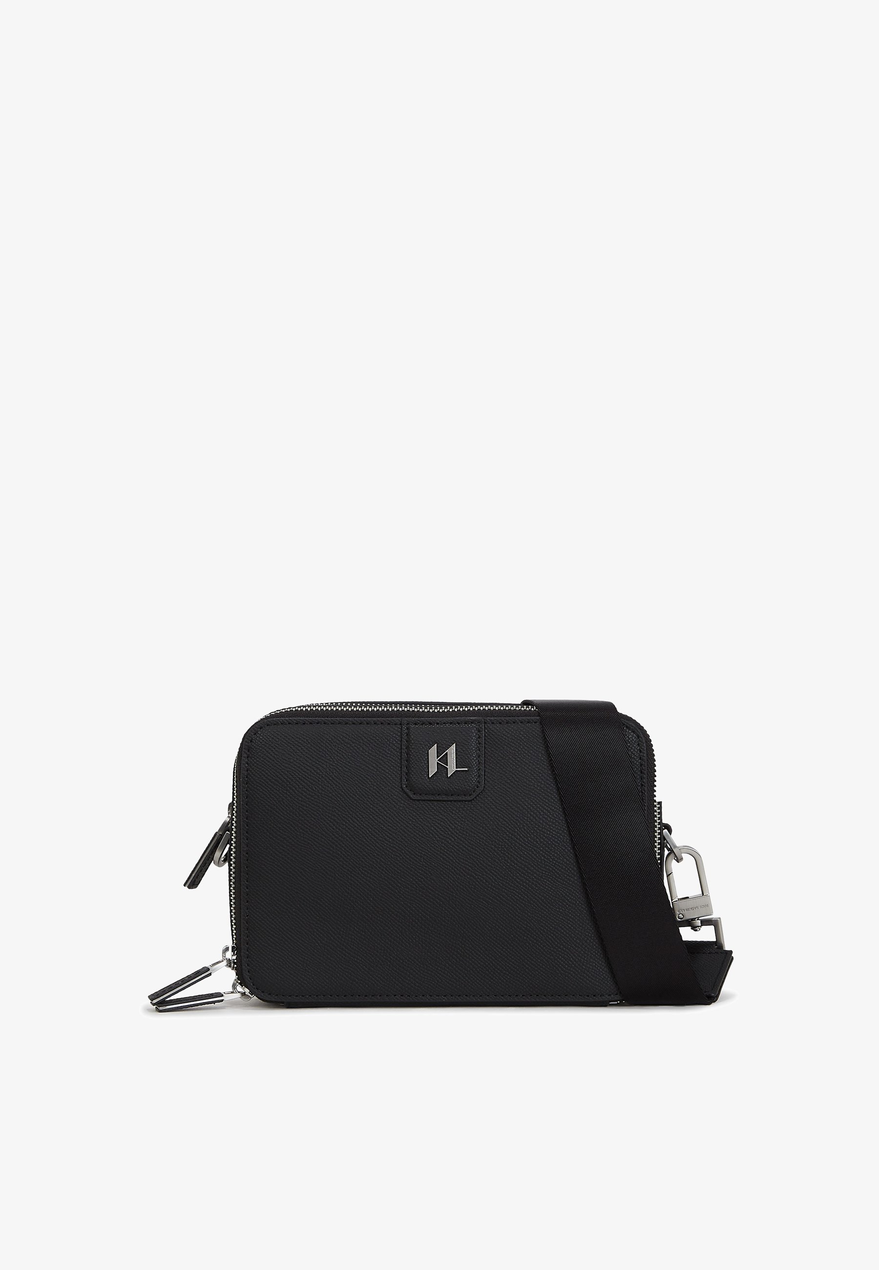 KARL LAGERFELD MONOGRAM CAMERA BAG Sac bandoulière black/noir