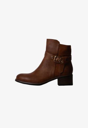 6th Sense, BOTTINES À TALON SIXTH SENS - Bottines - camel