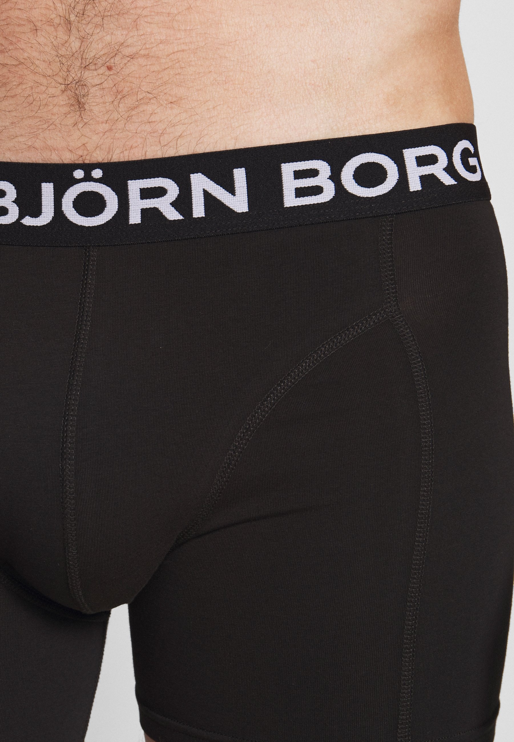 Björn Borg ESSENTIAL BOXER 5 PACK - Pants - black - Zalando.co.uk