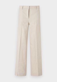 WIDE LEG PANT - Tygbyxor - dune