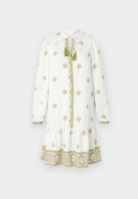 VISAHA PRINTED DRESS - Rochie de zi - snow white/green