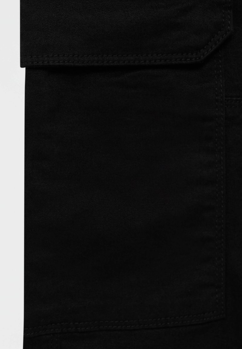 Herren Chinos | PULL&BEAR BASIC Cargohose mottled black/schwarz meliert - FT56582 Herren Chinos | PULL&BEAR BASIC Cargohose mottled black/schwarz meliert - FT56582