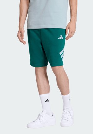 adidas Performance, 3-STRIPES FRENCH TERRY SHORTS - Pantaloncini sportivi - green